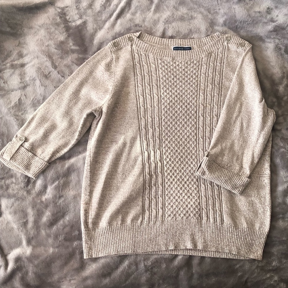 Karen Scott Sweater! 💕